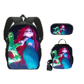 Ruby GillmanTeenage Kraken Schoolbag Backpack Lunch Bag Pencil Case 3pcs Set Gift for Kids Students
